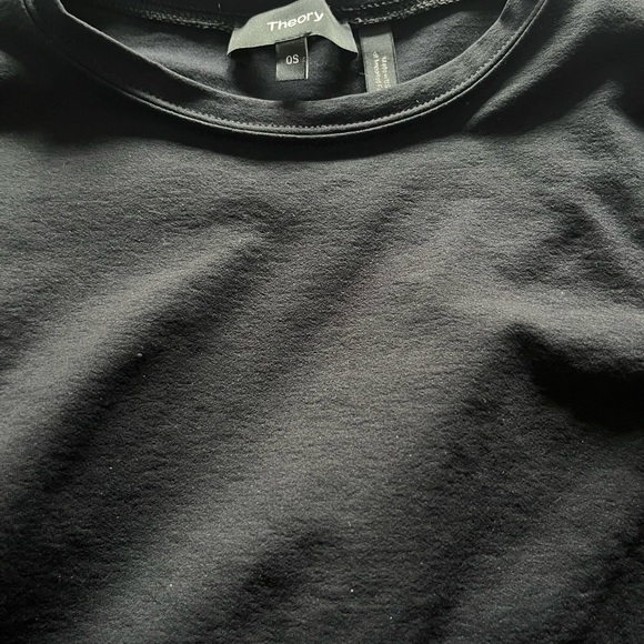 Theory black bodysuit long  sleeve one size - Picture 3 of 4